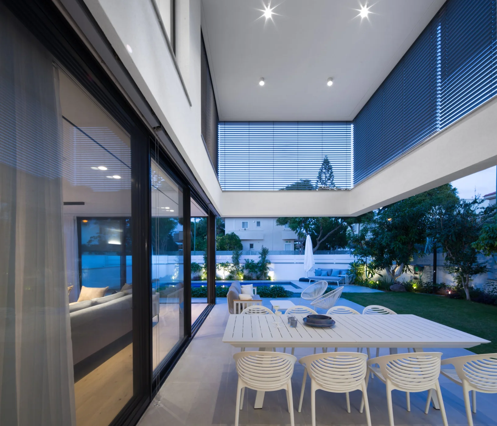 Exterior Louvers, Private Residence