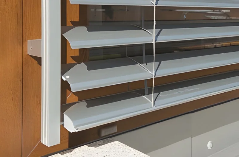 Exterior Louvers Non-Embedded Blinds