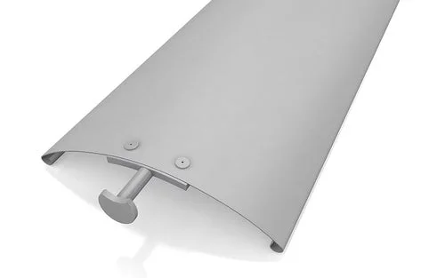 Exterior Louvers, Grey Color and Finish